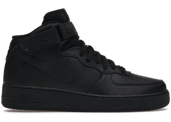 Nike Air Force 1 Mid Zwart